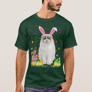 Påsk Ragdoll Bunny Egg Hunting Ragdoll Påsk Su T Shirt