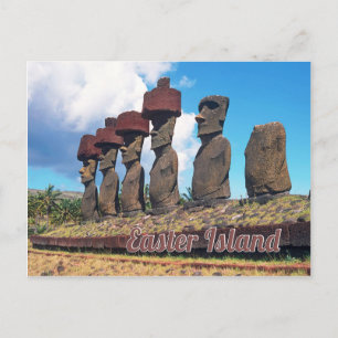 Påsk (Rapa Nui) Chile Vykort