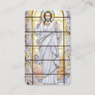 Påsk Religiösa Paschal Prayer-Heliga Visitkort