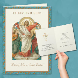 Påsk Religiösa Resurrection Jesus Christian Helgkort