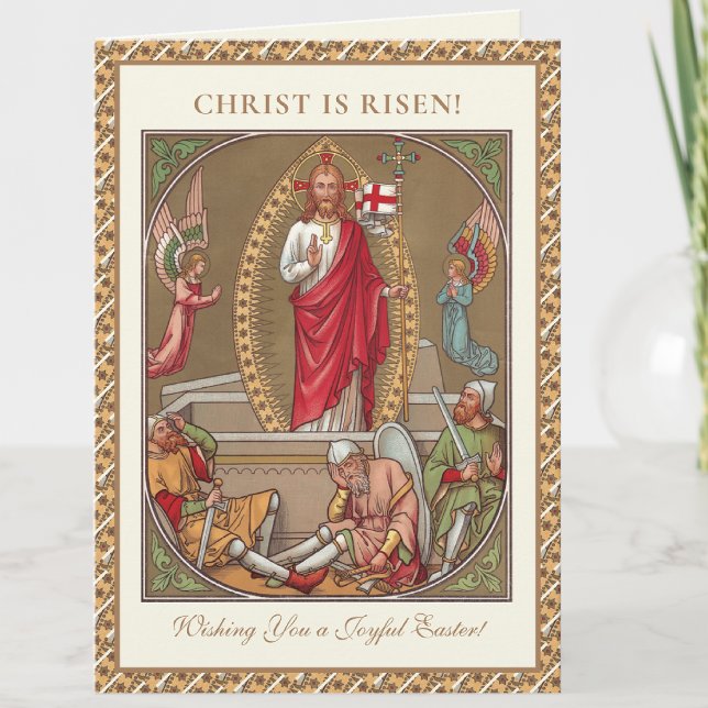 Påsk Religiösa Resurrection Jesus Christian Helgkort (Skapare uppladdad)
