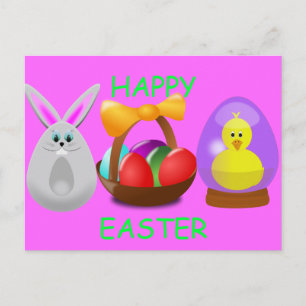 Påsk Roligt Helg Vykort