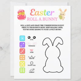 Påsk Roll A Bunny Game