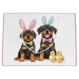 Påsk Rottweiler Hundar Bunny Öron