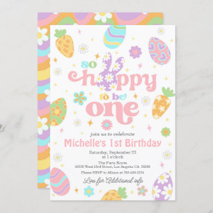 Påsk så Hoppy att bli en födelsedag Inbjudningar