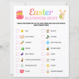Påsk Scavenger Hunt Game