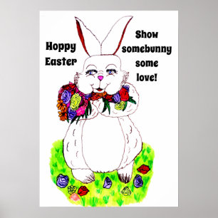 PÅSK SHOW SOMEBUNNY KÄRLEK poster