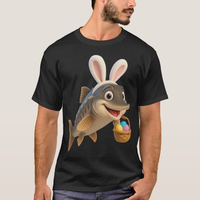 Påsk Sjö-Stör T Shirt (Framsida)