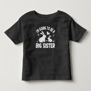 Påsk ska bli en stor syster, Bunny Påsk T Shirt