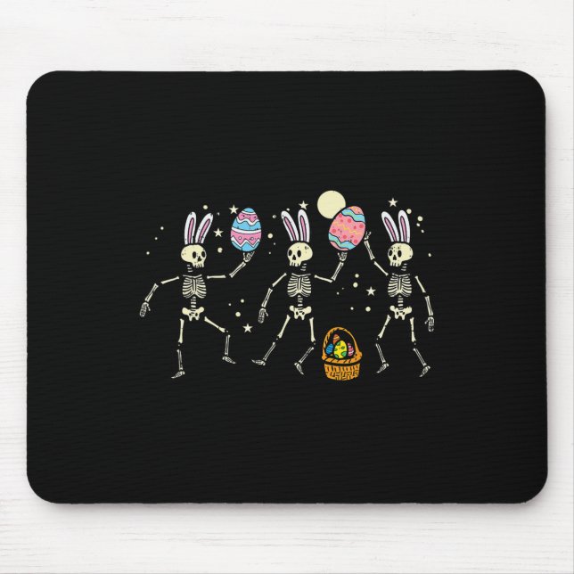 Påsk Skeletons Dancing Eggs Funny Bones Manar Wome Musmatta (Framsidan)