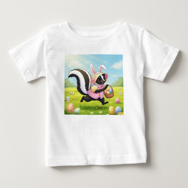 Påsk Skunk T Shirt (Framsida)