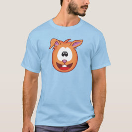Påsk Sneezies Glad Orange Kanin T Shirt