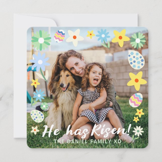 Påsk som han har rest inbjudningar (Framsida)