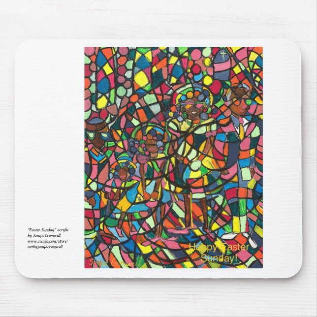 ’Påsk Söndag’ Musmatta (Framsidan)