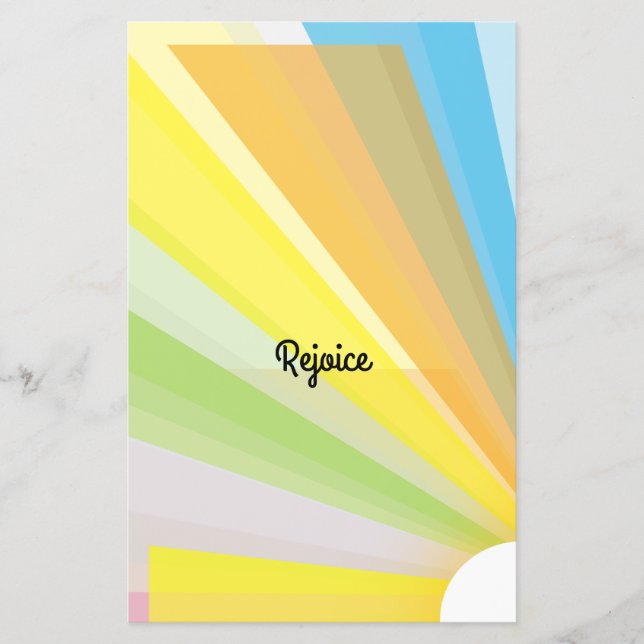 Påsk Sonrise Resurrection Hälsning Flygblad (Framsidan)