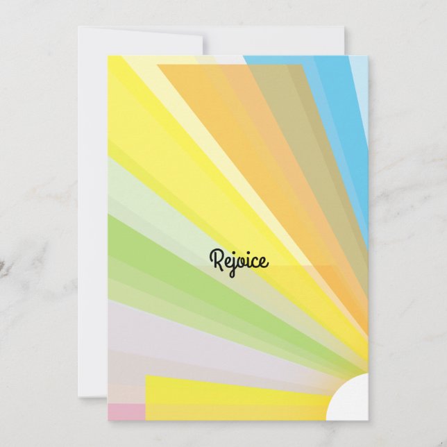 Påsk Sonrise Resurrection Hälsning Julkort (Framsida)