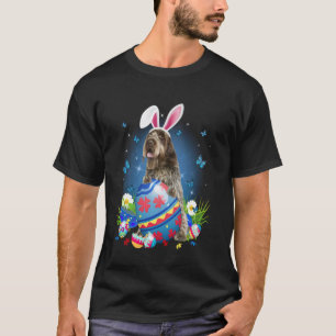 Påsk Söt Strävhårig Stående Griffon Hundälskare T Shirt
