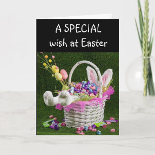 "PÅSK" SPECIAL *DOTTER* FRÅN EN SPECIELL KANIN KORT