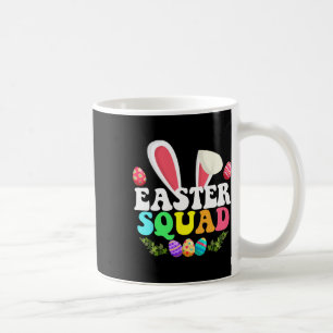 Påsk Squad Family Matching Bunny Egg Hunting Ear Kaffemugg