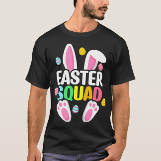 Påsk Squad Family Matching Påsk Day Bunny Egg T Shirt