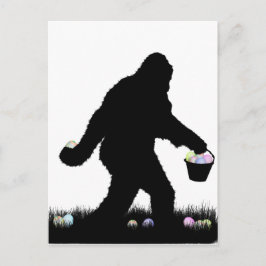 Påsk Squatch Helg Vykort