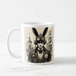 Påsk Steampunk Man Kaffemugg