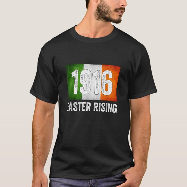 Påsk Stigning Irish Republican St Patricks Sinn Fe T Shirt (Framsida)