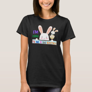 Påsk storebror som ska vara Gravid Cute Bunny T Shirt