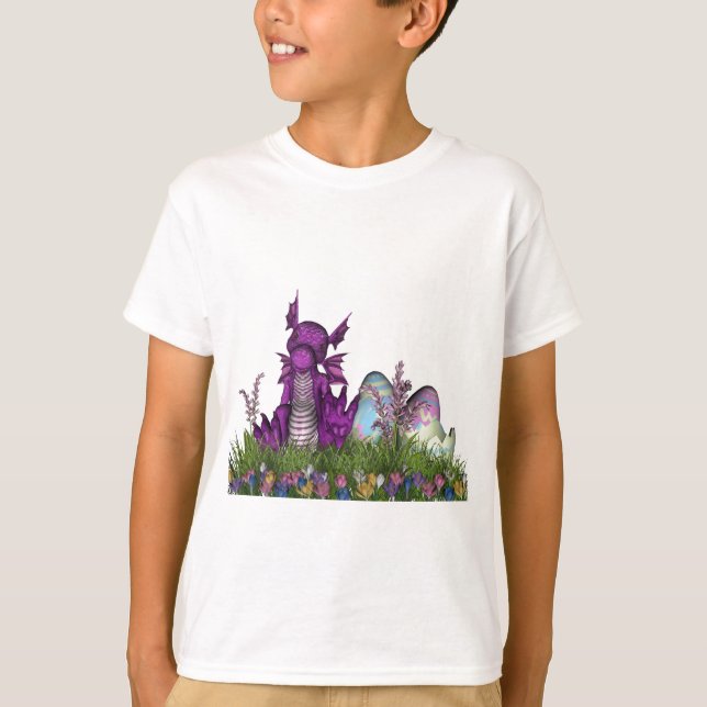Påsk Surprise Baby Dragon Tee (Framsida)