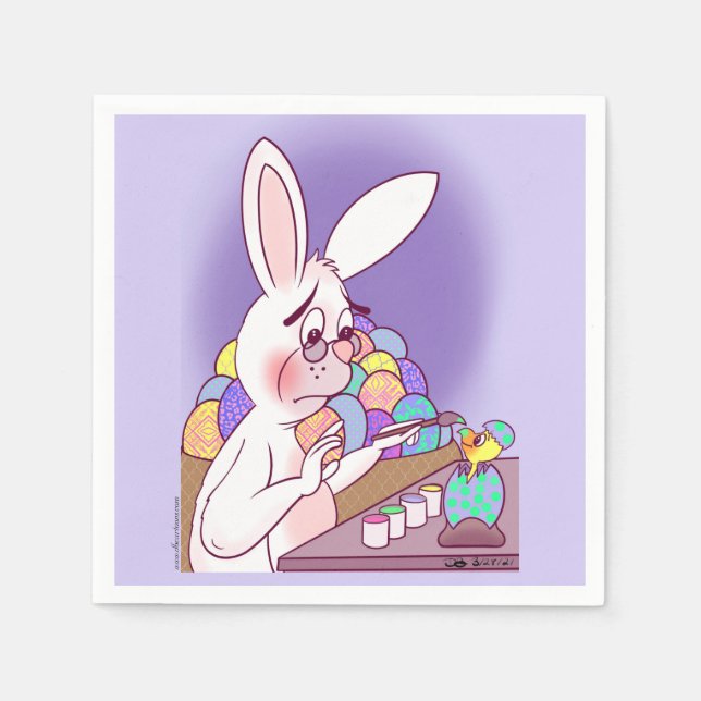 Påsk Surprise Pappersservett (Framsidan)