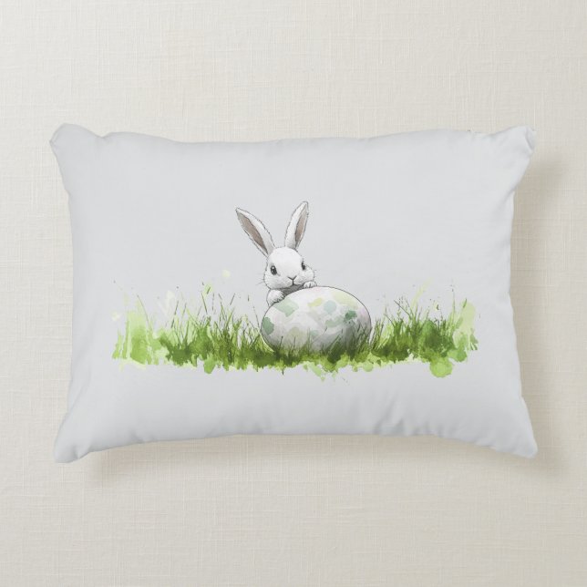 Påsk Surprise Prydnadskudde (Framsidan)