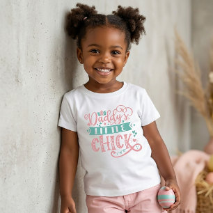 Påsk T-Shirt för Kids - Pappa lilla kyckling