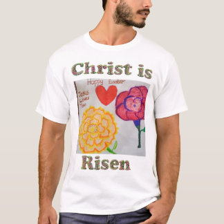 Påsk T-shirt Kristus är Risen
