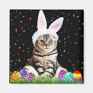 Påsk Tabby katt Magnet
