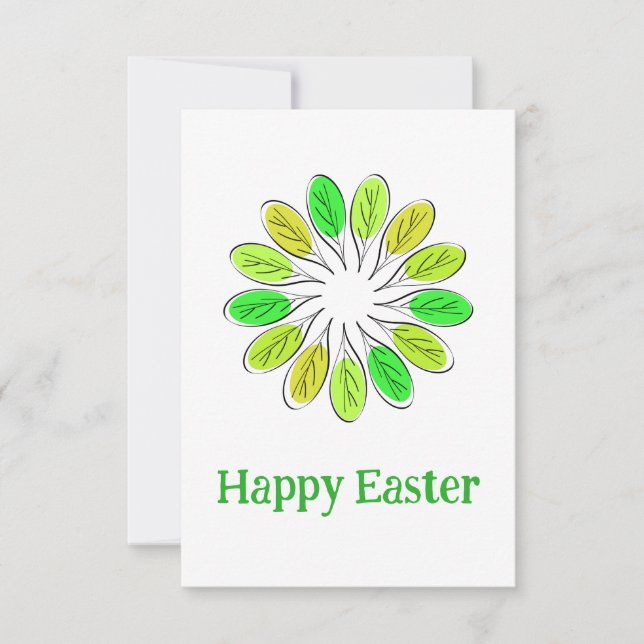 Påsk Tack Kort (Framsida)