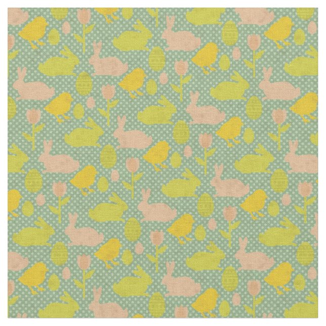 Påsk Tapet Tyg (Närbild)