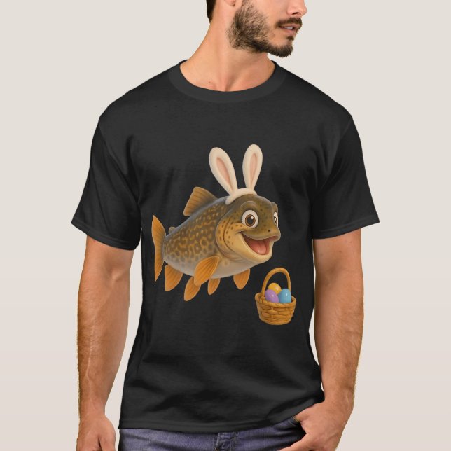 Påsk Tigeröring T Shirt (Framsida)