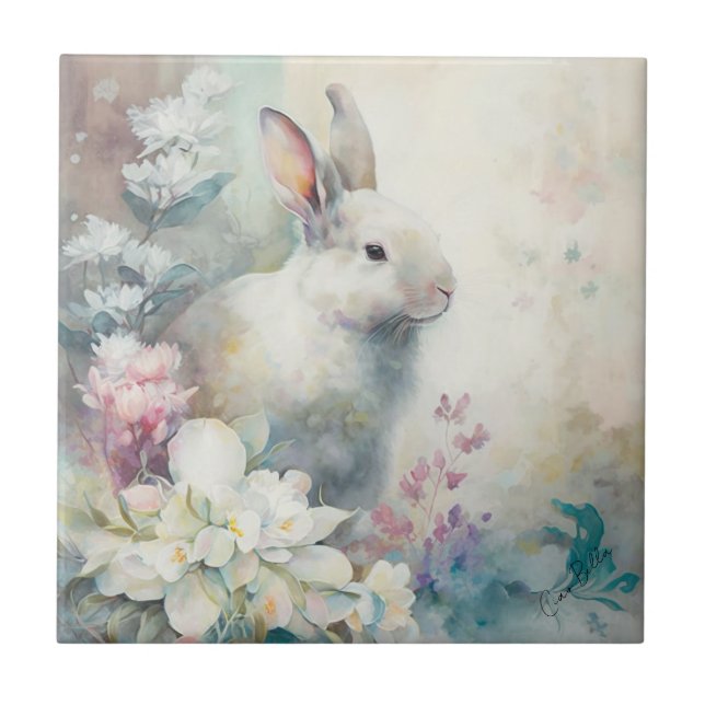 Påsk Time Delight Kakelplatta (Framsidan)