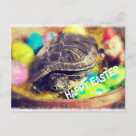 Påsk Turtle Helg Vykort