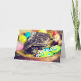 Påsk Turtle Helgkort