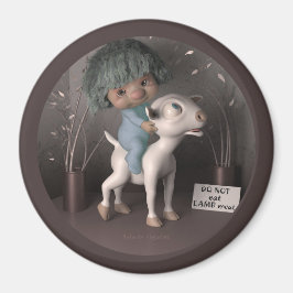 Påsk utan lamm - version 2 magnet