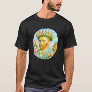 Påsk Van Gogh Självporträtt Finkonst målning Bu T Shirt