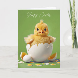 Påsk Vår Chick Kort
