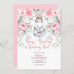 Påsk, Vår, flicka 1:a Inbjudan, en bit är en Inbjudningar