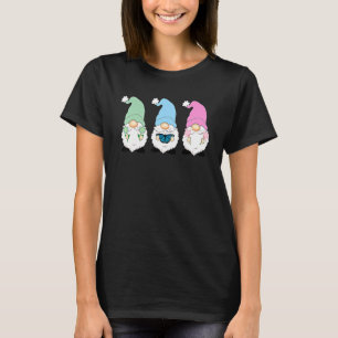 Påsk Vår Gnomes Garden Gnome Gardener T Shirt