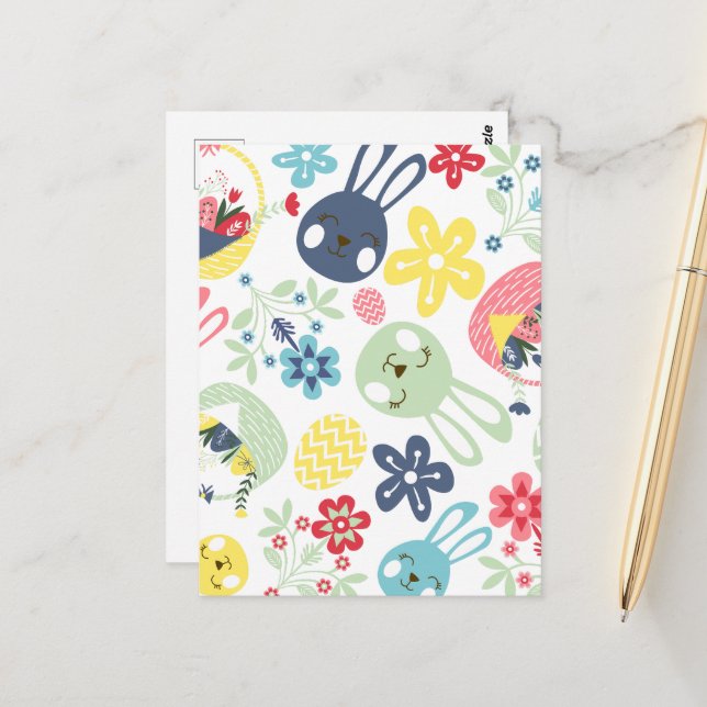 Påsk Vykort (Fram/Back In Situ)