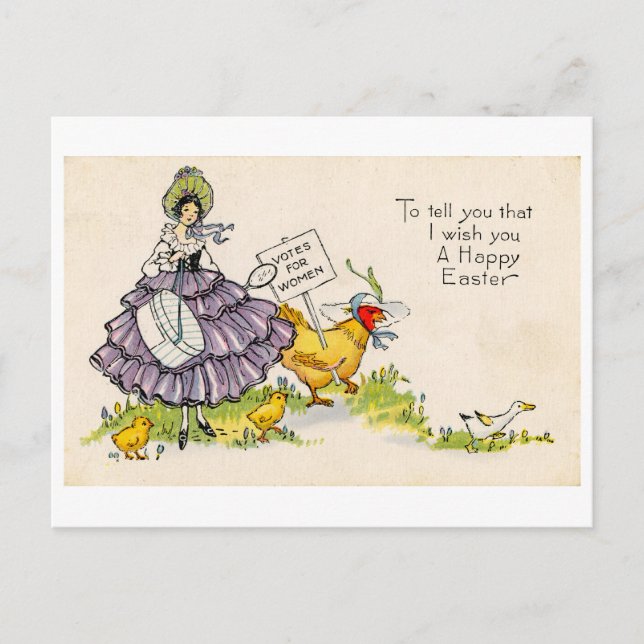 Påsk vykort (ca 1920) (Framsida)