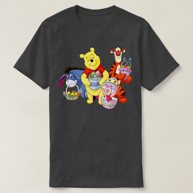 Påsk Winnie the Pooh T Shirt (Design framsida)