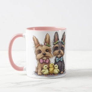 Påsk Yorkshire Terrier Hundar Mugg