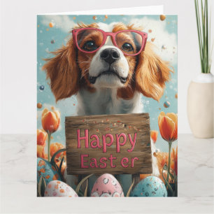 Påskägg av Basset Hound Kort